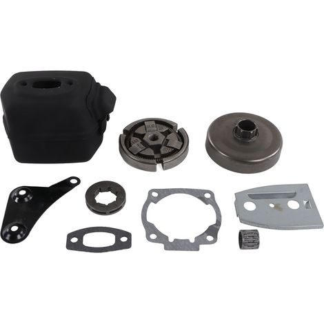 Silencieux d'échappement de tronçonneuse, accessoire de tambour d'embrayage pour Husqvarna 55 51 50