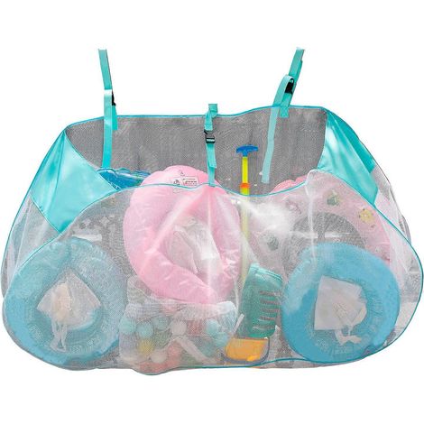 Grande roue gonflable pliable en filet, grande capacité, sac de rangement pour piscine et sport, nouveauté 2021. (1/5)