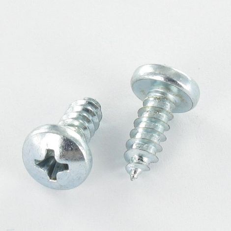 Vis tôle Tête cylindrique large Tête cylindrique bombée large TCBL Phillips de 2 4.2X6.5 Acier zingué-200 pièces (1/3)