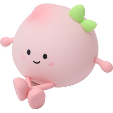 Veilleuse pour enfants. Lampe de nuit en silicone pour enfants. lampe de table rechargeable. lampe de chevet. veilleuse décorative pour chambre à coucher. salon. salle à manger (Pêche) (1/5)