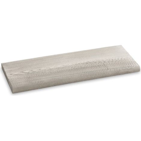 Remate de Piscina Formentor - Imitación Madera Antideslizante - 80 × 30 × 3,5 cm - Palet de 62 unidades - Blanco Noruega (1/2)
