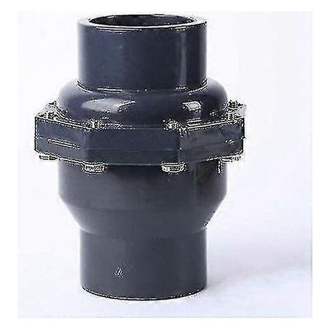 Clapet anti-retour DN40 en PVC, diamètre intérieur 50 mm, pour eau (1/5)