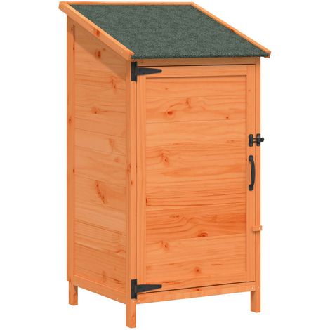 Garden Shed Brown 59 x 56 x 113.5 cm Engineered Wood vidaXL