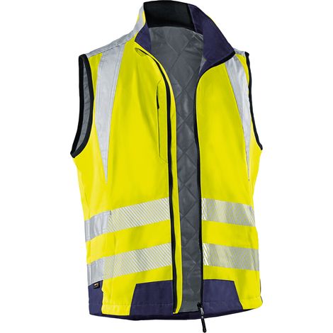 Kübler Weste REFLECTIQ PSA 2 7207 warngelb/dunkelblau Gr.L (1/2)