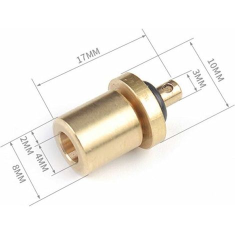 Lot de 3 adaptateurs de recharge de gaz - Buse type de bouteille de gaz butane / bidon - Recharge pour valve à vis - Bidon de gaz butane (1/3)