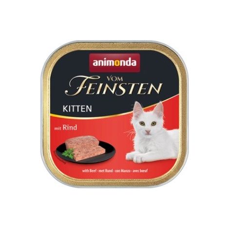 Comida húmeda para gatitos - Bandeja de 100 g - Ternera 100 g (1/3)