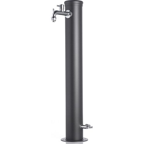 Fontana da Giardino con Doppio Rubinetto Belfer 42/ARR Antracite (1/5)