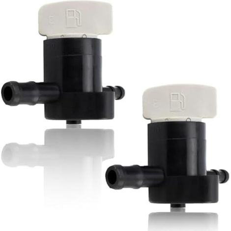 Lot de 2 soupapes d'arrêt de carburant 16950-Z0Y-003 pour moteur de tondeuse à gazon Honda GCV160A0 GCV160LA GCV160LA0 GCV160LA1 GCV170LA GCV190LA GCV200LA GSV190LA (1/5)