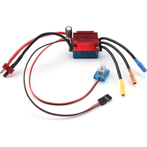 35A Brushless-Fahrtenregler, wasserdicht, für 1/14 und 1/16 ferngesteuerte Autos und Offroad-Trucks
