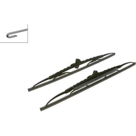 Balai d'essuie-glace Bosch 3 397 118 566 CHEVROLET 6272206 90559602 90559603 (1/2)
