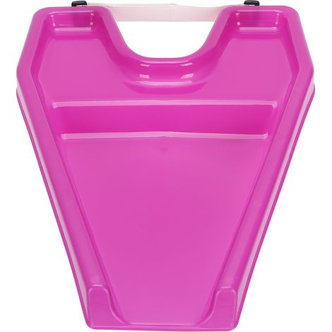 Lot portable lavage cheveux bassin rinçage shampooing appui nuque lavabo domicile salon rose (1/5)