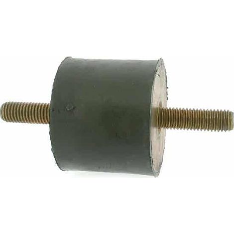 Amortiguador bloque Universal m芒le-m芒le - polea 65mm - longitud 50mm - Filet M12 - longitud filet 37mm