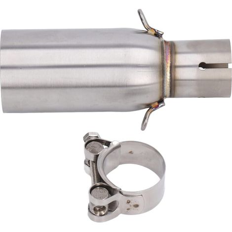 Tuyau intermédiaire d'échappement, remplacement de tuyau intermédiaire de moto anti-collision en métal pour BEVERLY 125 300 MP3 125 250 300 LT 125 pour le réaménagement de (1/5)