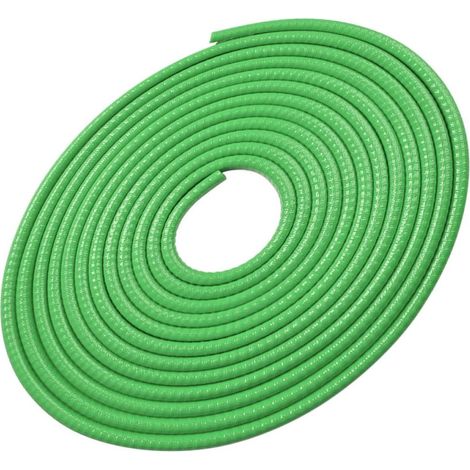 Bande de protection en caoutchouc pour portières de voiture avec plaque métallique pour la protection des bords de portières, bande de pression auto-adhésive pour la sécurité du véhicule (1/5)