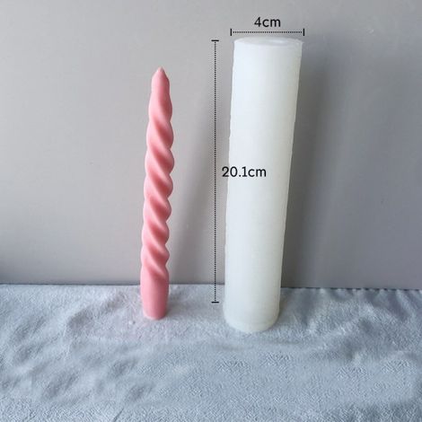 moules à bougies, moule en silicone pour fabriquer soi-même des bougies, mèche à bougie (1/4)