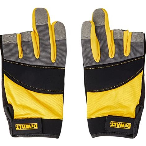 Gants de travaux légers DEWALT DPG214L EU taille 9 3 doigts mitaine (1/4)