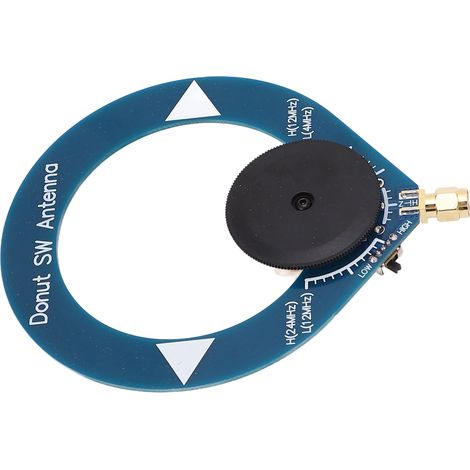 SW Donut Mini-Schleifenantenne für Kurzwellenempfang, Zubehör für die FM-Radiosignalübertragung, kompakt und effizient. (1/5)