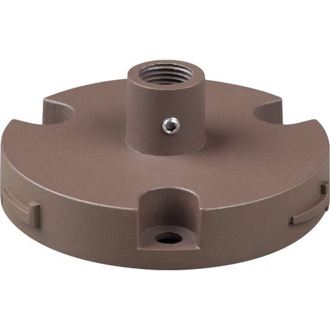 Ideal Lux Faretto Segnapasso Jedi 1 luce LED integrato IP65 coffee metallo vetro