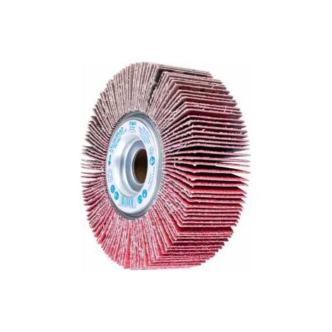 PFERD TOOLS Lamellenschleifrad FR Ø 150x50mm Bohrung Ø 25,4 mm CO-COOL40 für kühlen Schliff auf Edelstahl 2 Stk (1/4)