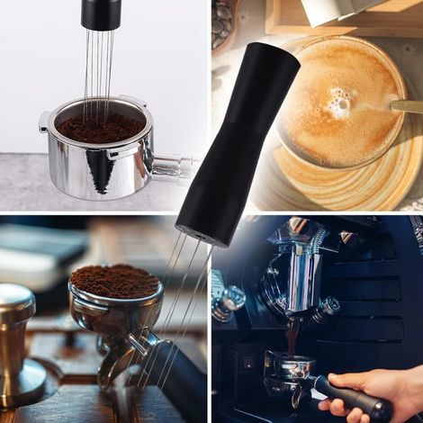 Kaffeenadelspender, Kaffeerührer aus Edelstahl, Barista-Zubehör (1/5)