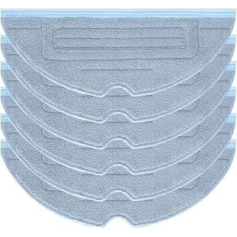 6pcs Serpillière pour Roborock S7 Pro Ultra S7 MaxV Ultra S7 Plus S7 Max Pièces de Rechange Accessoires pour Roborock S7 T7s T7s Plus Robot Aspirateur (1/5)
