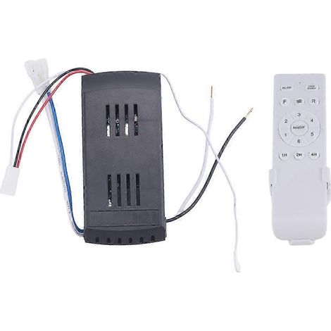 Kit de control remoto universal de repuesto para ventilador de techo, 6 velocidades y temporizador SZRH