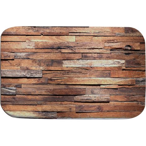 Paillasson antidérapant en polyester pour salle de bain, salon, chevet - Tapis de porte taille M