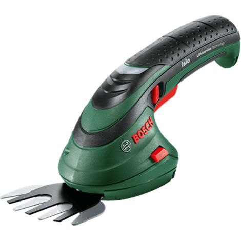 Bosch Isio tijeras para césped verde hoja de 8 cm