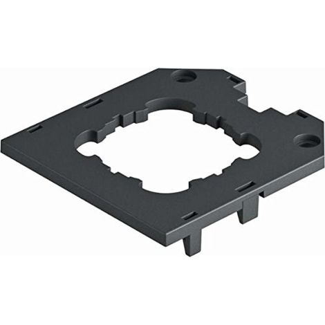 OBO BETTERMANN PLAQUE UT3 D1 POUR APPAREIL UT3 BAGUE DE SUPPORT GRAPHITSCHWARZ RAL 9019BET 7408781