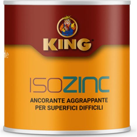 ISOZINC FIXIERENDER HAFTGRUND UNIVERSAL UND ZUM LACKIEREN VON VERZINKTEN BLECHEN, ML.500