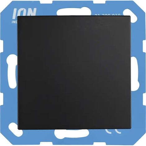ION Industries Plaque borgne Noir Hxl7.1xL7.1cm