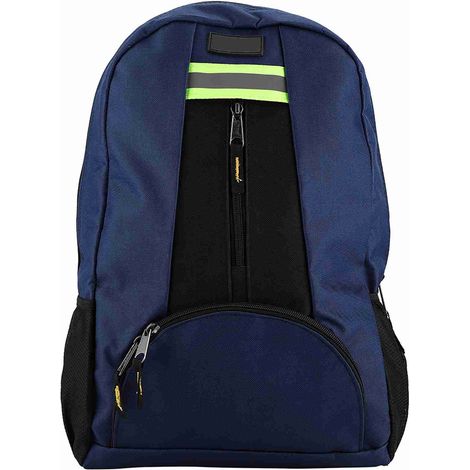 Sac à dos en tissu Oxford résistant à l'usure pour électricien, plombier et réparateur (bleu) (1/5)