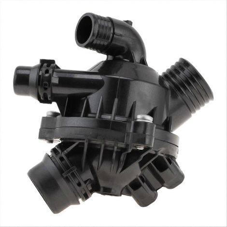 Motorkühlmittelthermostat 11537601158, kompatibles Originalteil, Hochleistungs-Wärmeregelung für Kfz-Kühlsysteme. (1/5)