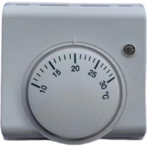 Thermostat de chaudière mécanique ventilo-convecteur – Alimentation électrique 230V – Installation simple pour gestion de température efficace (1/4)