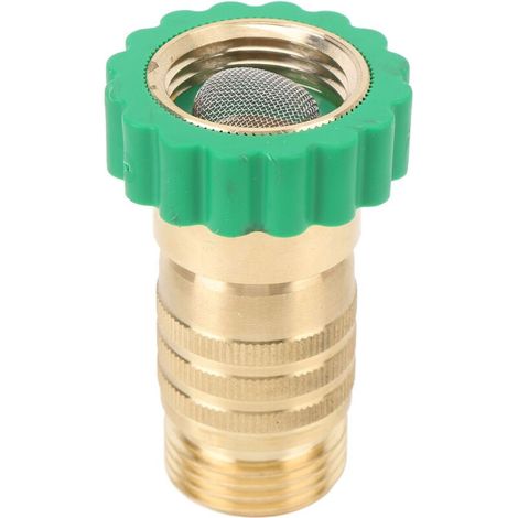 Régulateur de pression d'eau en laiton en ligne, adapté aux camping-cars, aux caravanes et aux remorques. (1/5)