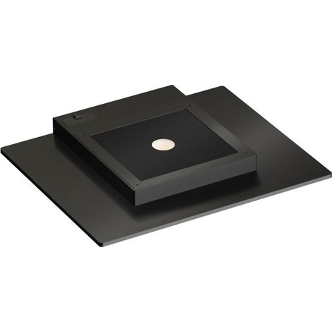 Pla Nera - Applique a led da muro 35W CCT Switch 2700K/3200K/4000K in alluminio, Luce murale verso l'alto - Beneito & Faure (1/5)