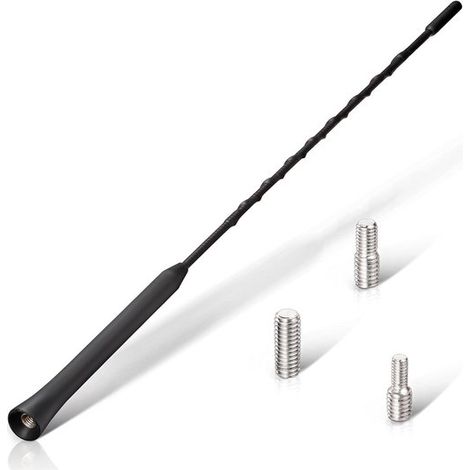 FM/DAB-Autoradioantenne ×2 – 40 cm Dachantenne mit starkem FM/DAB-Empfang – Ersatzantennenstange (1/4)