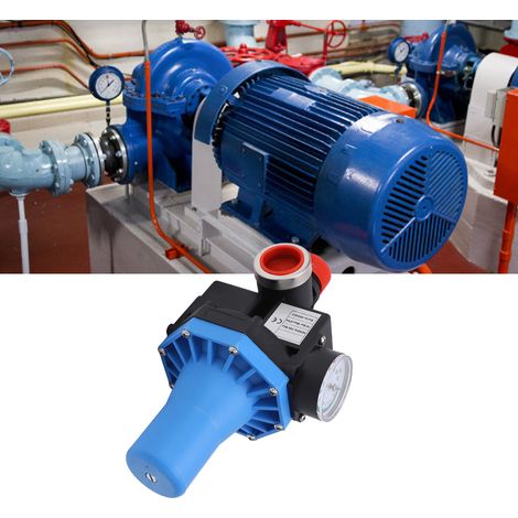 Régulateur de Pression pour Pompe d'Eau 220‑240V, Contrôle Automatique Étanche avec Clapet Anti‑Retour pour Pompe (1.1KW) (1/5)