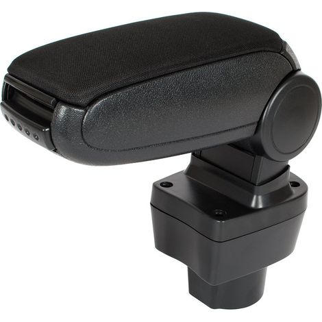 Ensemble d'accoudoirs en tissu noir + kit d'installation pour Dacia Duster 10-18 (1/2)