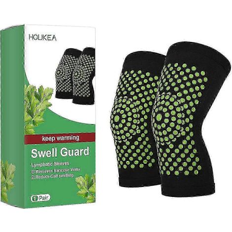 Kit de drainage lymphatique auto-chauffant Houkea pour les jambes : soulage les douleurs musculaires, réduit le gonflement et l’inconfort liés au drainage lymphatique. Kit de soins corporels. (1/4)