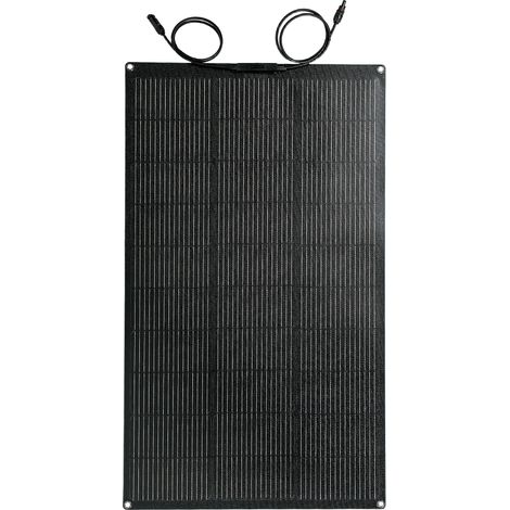 Chargeur solaire portable 100W 18V 2 ports USB écran LCD IP67 (1/5)