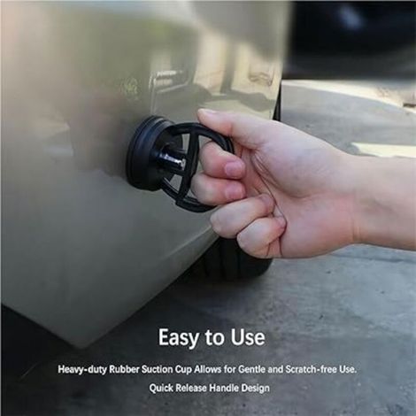 Lot de 2 ventouses pour débosselage de carrosserie de voiture, extracteur de bosses de voiture, pour réparer les bosses de voiture (1/4)