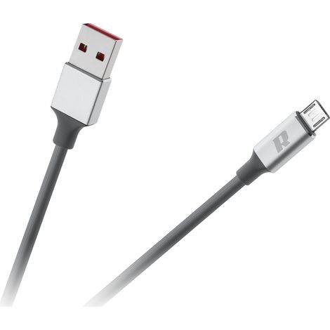 Câble USB - micro USB 2 m PD Quick Charge QC3.0 Rebel (1/4)