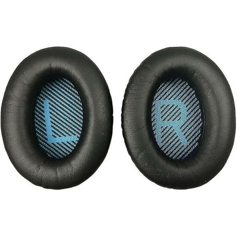 Black Ear Cushion Kit Bose Quietcomfort 35 Qc35 Headphones Pads Cups Replacement (1/4)