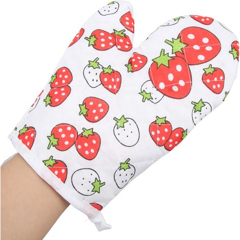 Gants de protection pour la cuisson, gants pour four à micro-ondes, gants isolants thermiques, gants anti-brûlures, gants de four (1 pièce) (1/5)