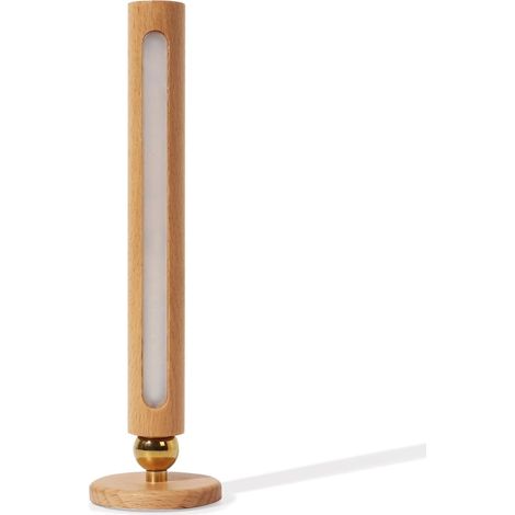Badezimmerspiegel-Frontleuchte, LED Home, Holz, schwenkbare Wandleuchte, warmweißes Licht
