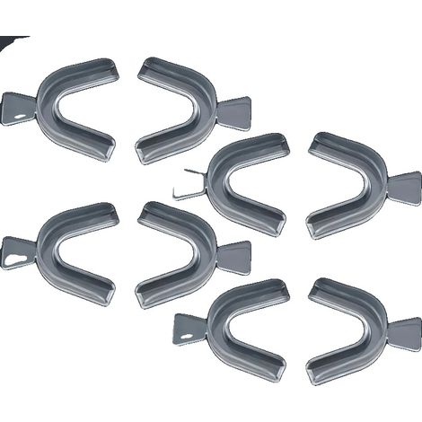 Allineatore dentale, in silicone, per uso notturno, 4 paia (1/2)