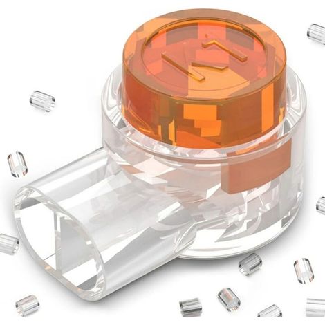 100 pezzi Connettore terminale a crimpare K1 K2 K3 per cablaggio impermeabile Connettore per cavo Ethernet Terminale per linea telefonica (K2) (1/5)