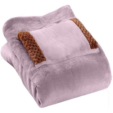Couverture Chauffante USB 5V, Couverture électrique, Couverture Chauffante pour Les Mains et Les Genoux, Couverture Chauffante en Flanelle pour la Pause Déjeuner, 60x80 Cm (2) (1/5)