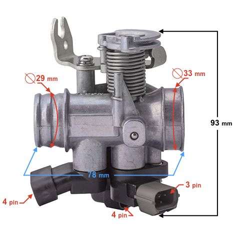 Acelerador para ciclomotor FR 2 (1/5)